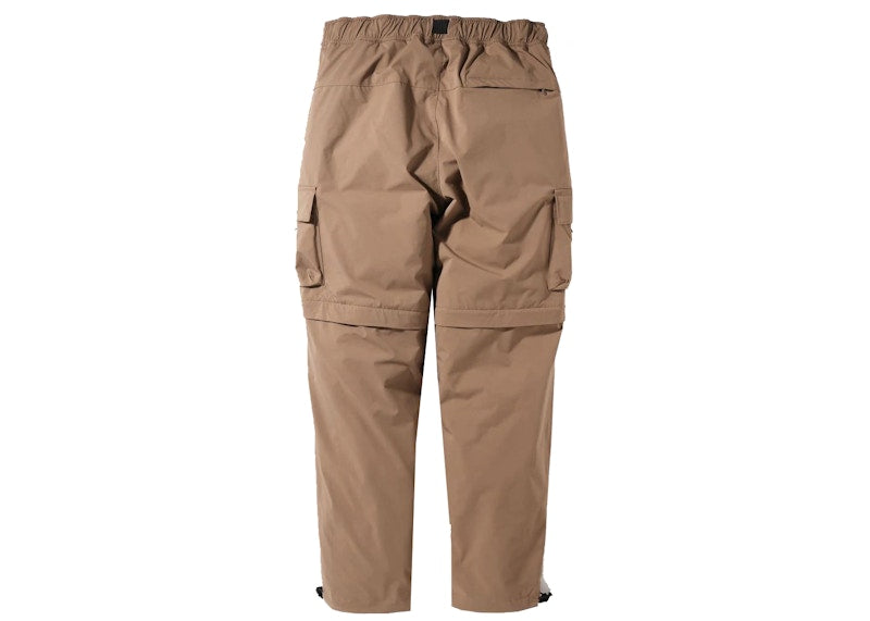 BAPE Multi Pocket Detachable Wide Fit Pants Beige