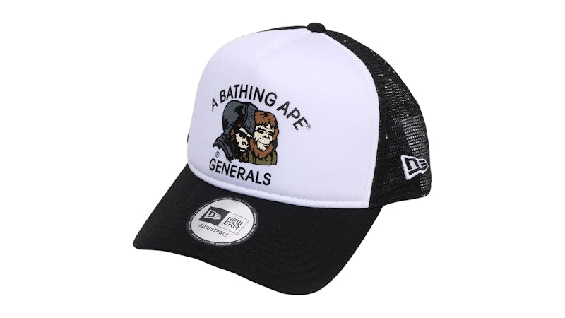 BAPE New Era 9Forty Generals Cap Black