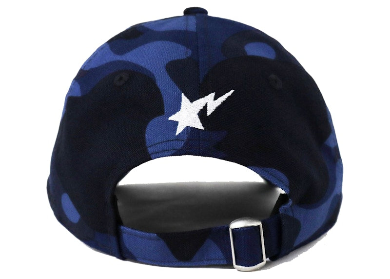 BAPE New Era Color Camo Ape Head 9Twenty Cap Navy