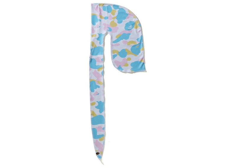 BAPE New Multi Camo Du-Rag White