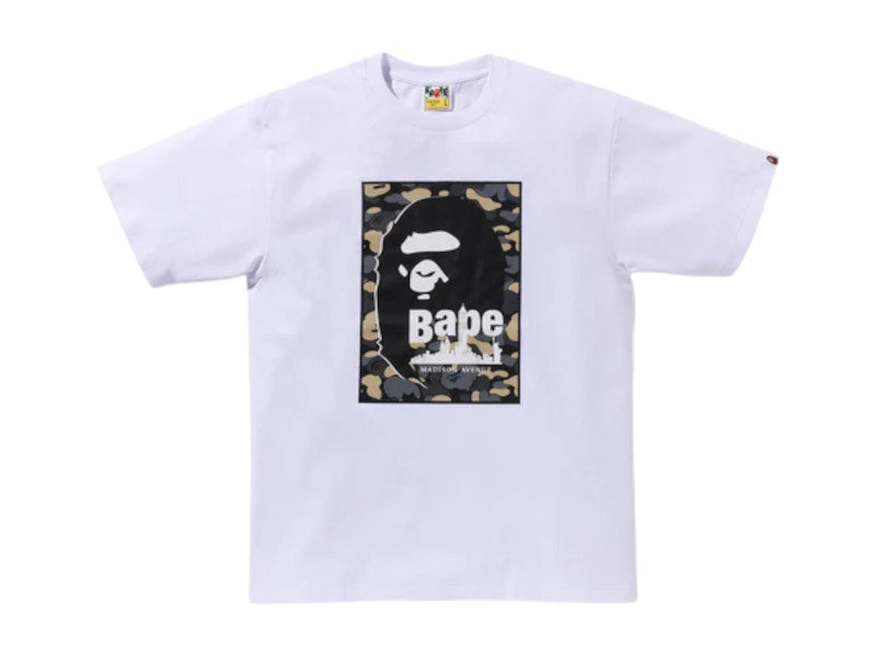 BAPE New York Madison Avenue 3rd Anniversary II Tee White