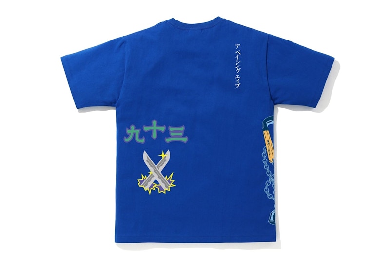 BAPE Ninja Tee Blue