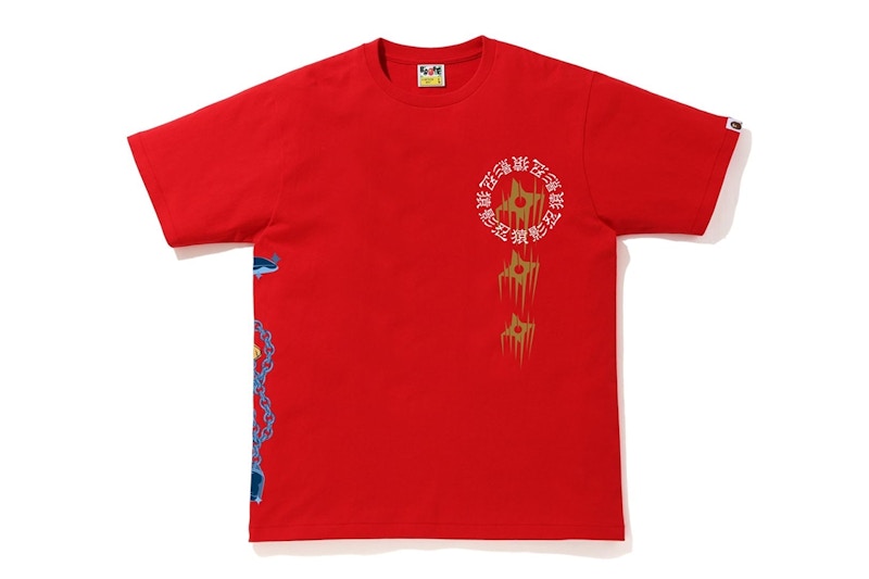 BAPE Ninja Tee Red