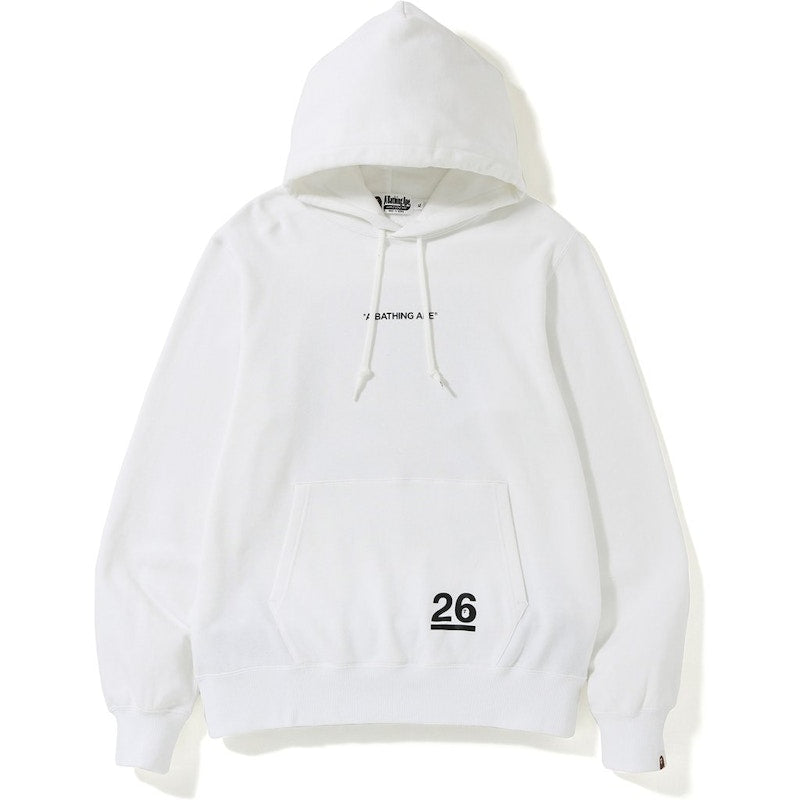 BAPE Nowhere 26th Anniversary Pullover Hoodie White