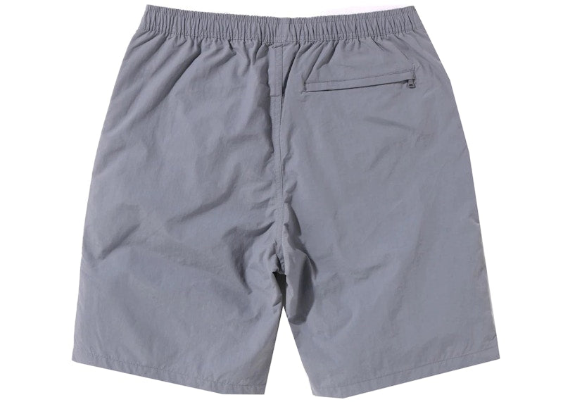 BAPE Nylon Beach Shorts Gray