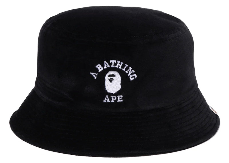 BAPE One Point Bucket Hat Black