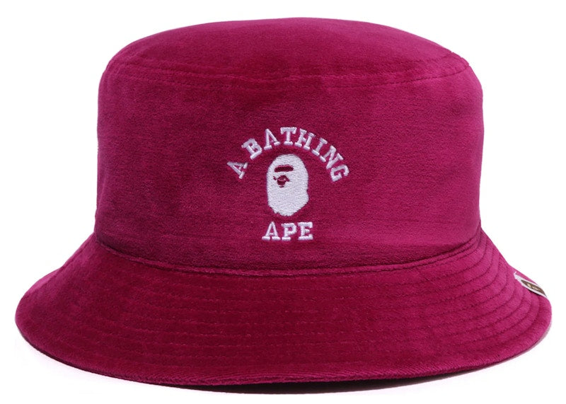 BAPE One Point Bucket Hat Purple