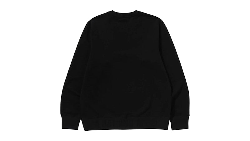 BAPE One Point Crewneck Sweatshirt (FW25) Black