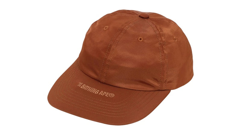 BAPE One Point Nylon Cap Brown