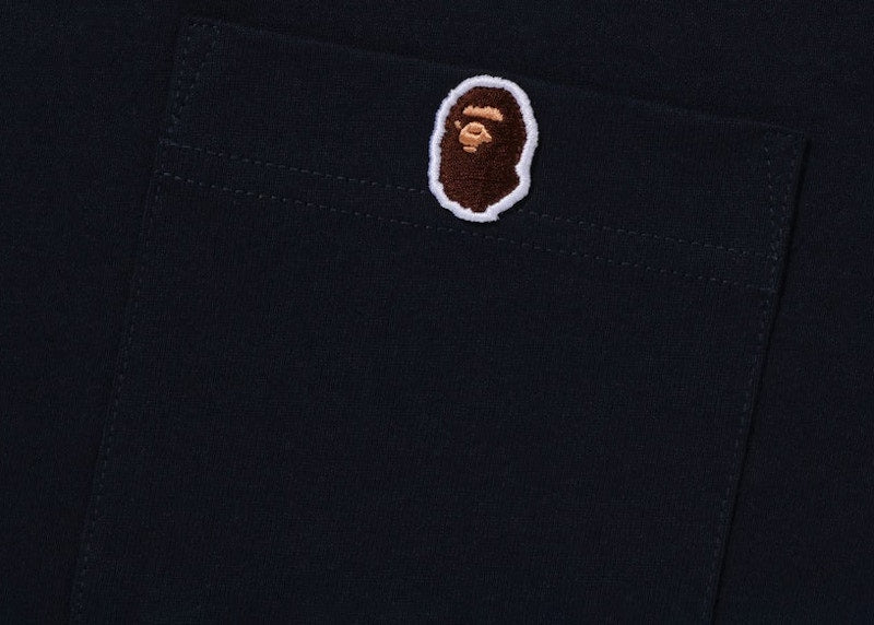BAPE One Point Pocket Tee Black