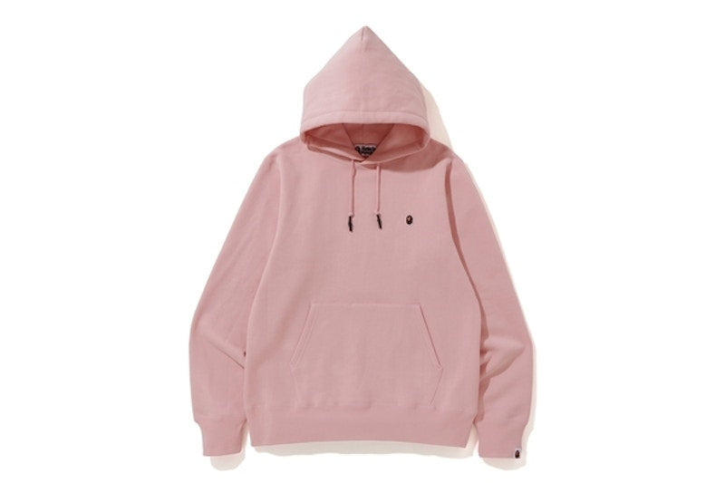 BAPE One Point Pullover Hoodie Pink