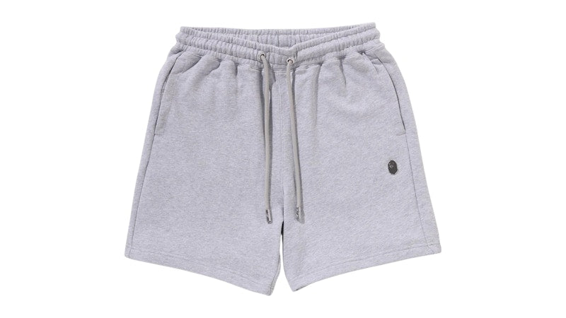 BAPE One Point Relaxed Fit Sweat Shorts Gray