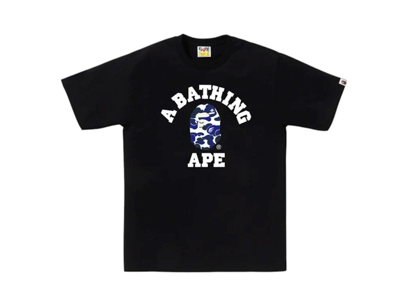BAPE Online Exclusive College Bapec Tee Black