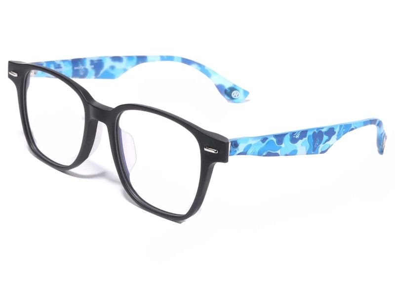 BAPE Optical Flame No. 17 Glasses Blue