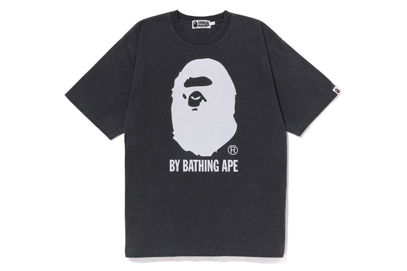 BAPE Overdye By Bathing Ape Relaxed Fit Tee Black