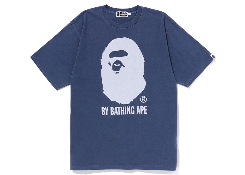 BAPE Overdye By Bathing Ape Relaxed Fit Tee Navy