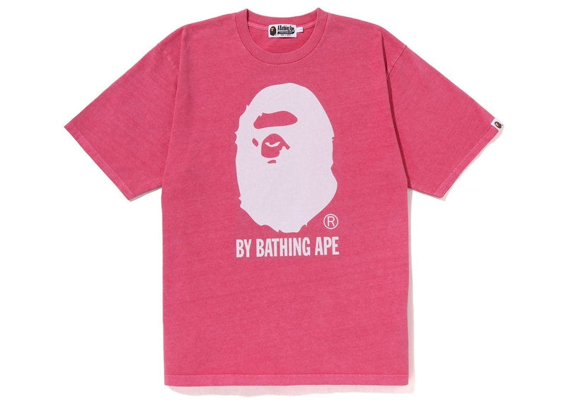 BAPE Overdye By Bathing Ape Relaxed Fit Tee Pink