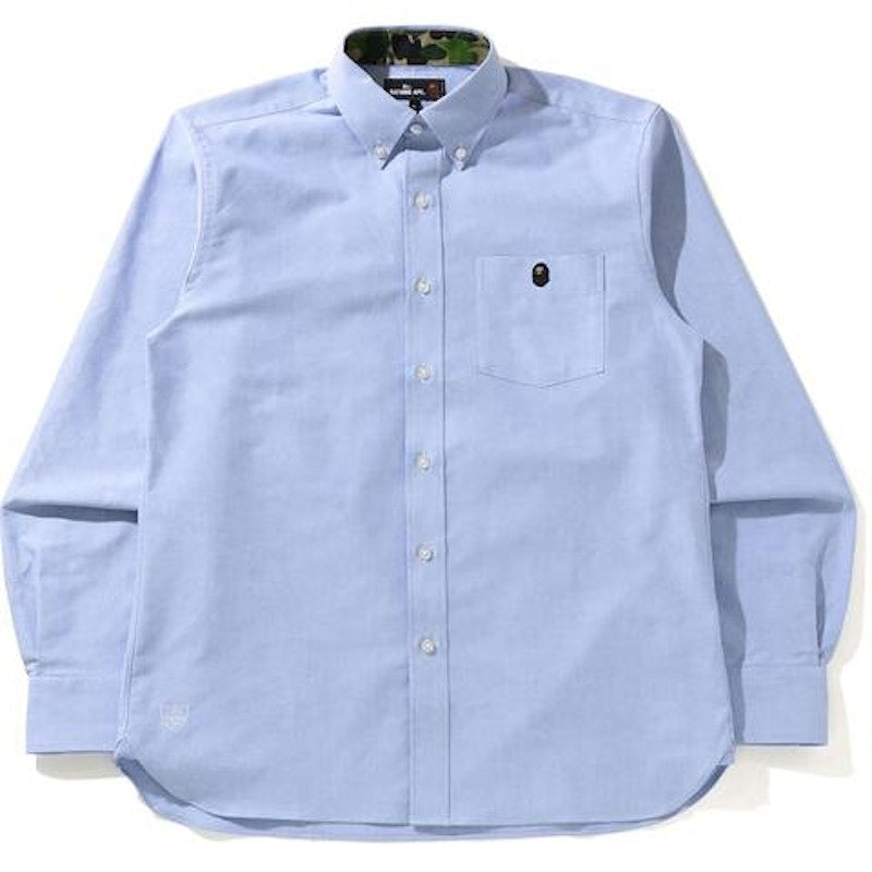 BAPE Oxford BD Shirt Blue