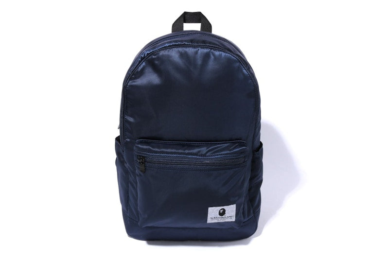 BAPE Padded Nylon Day Pack Navy
