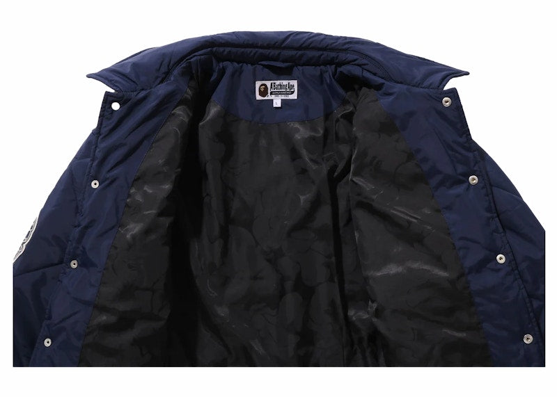 BAPE Patch Coach Jacket Navy