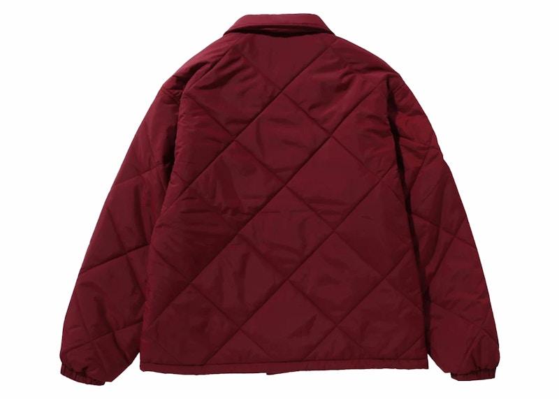 BAPE Patch Coach Jacket Red
