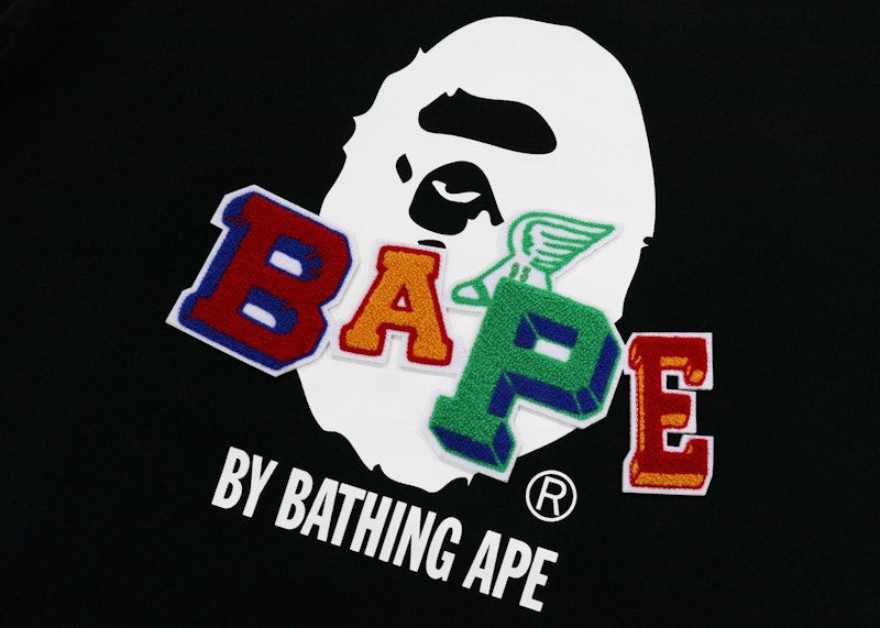 BAPE Patch Crewneck Black