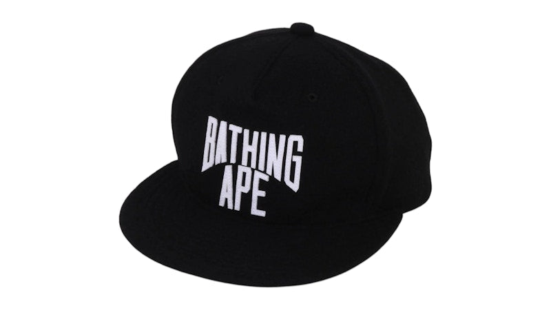 BAPE Patch Snap Back Cap Black