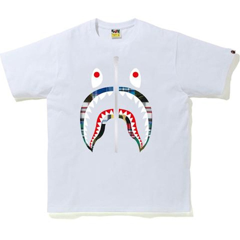 BAPE Patchwork Shark T-shirt White