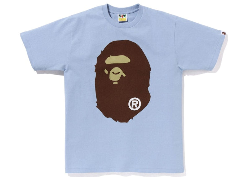 BAPE Pigment Big Ape Head Tee (SS23) Sax