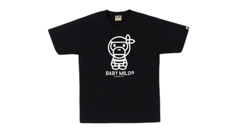 BAPE Pirate Baby Milo Tee Black