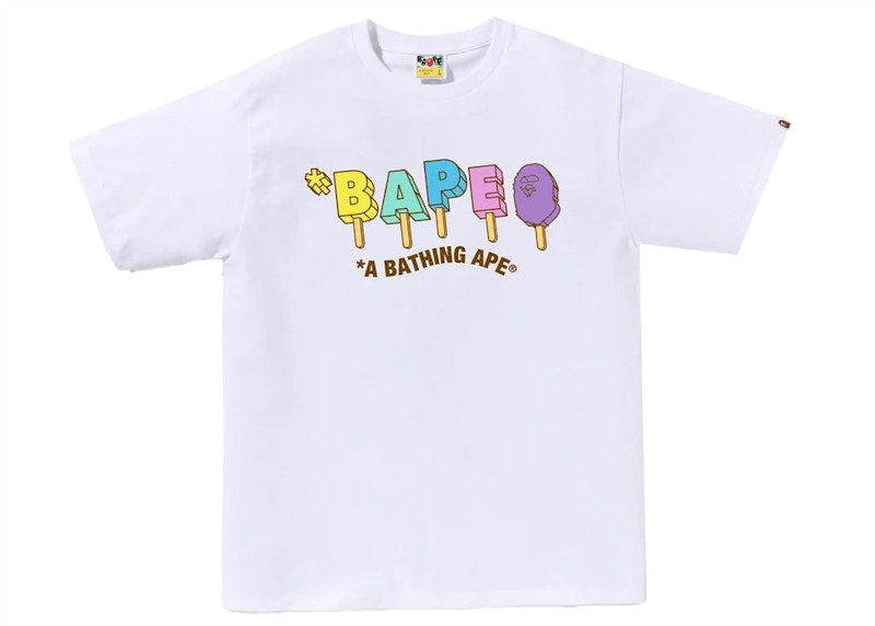 BAPE Popsicle Tee White