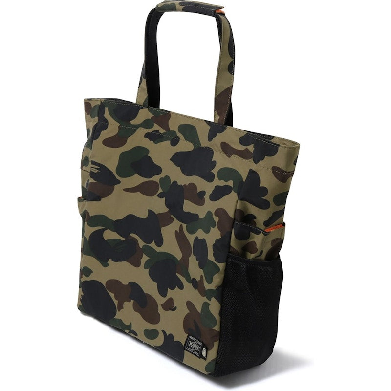 BAPE Porter 1st Camo Tote Bag (SS19) Green