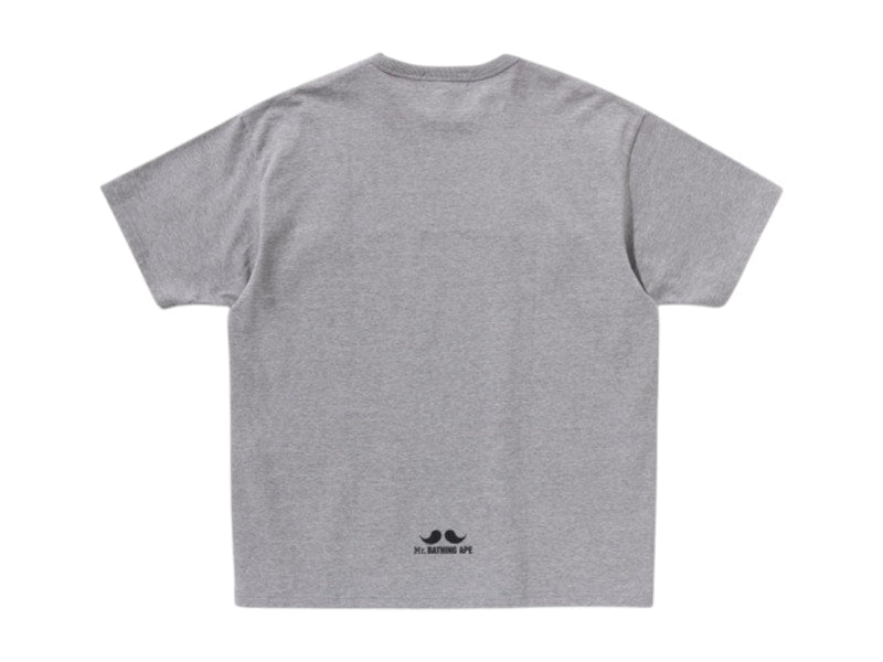 BAPE Print 8 Tee Gray