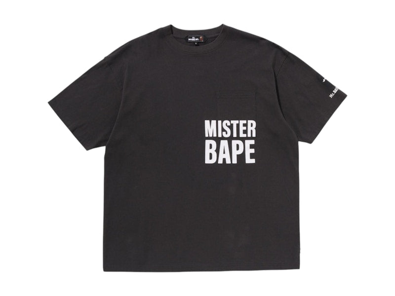 BAPE Print Pocket Tee Gray