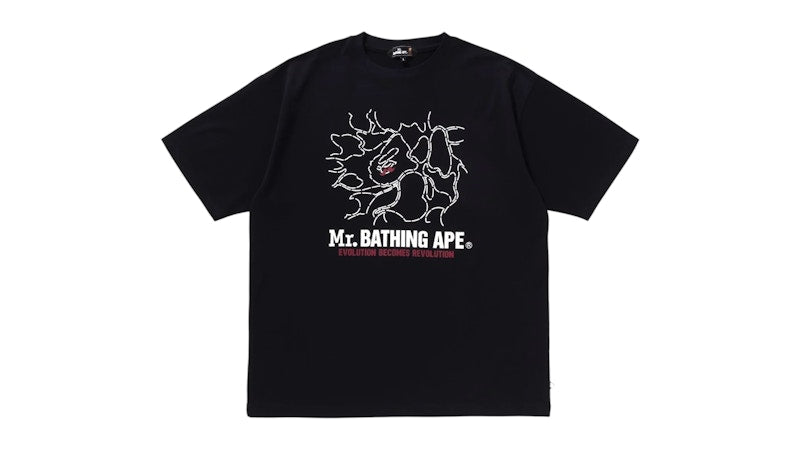 BAPE Print Tee (SS25) Navy
