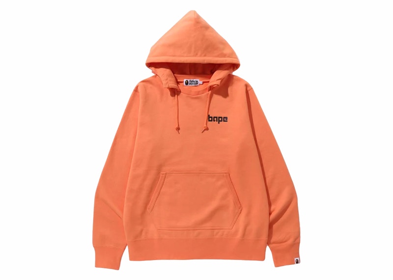 BAPE Pullover Hoodie Orange
