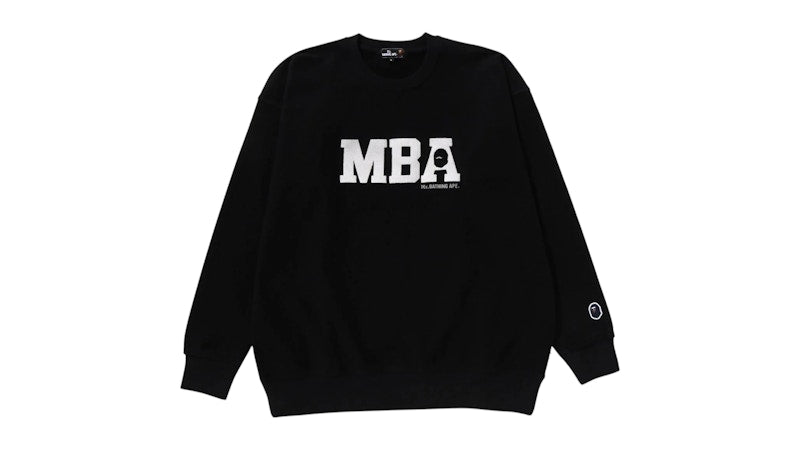 BAPE Pullover Sweatshirt Black