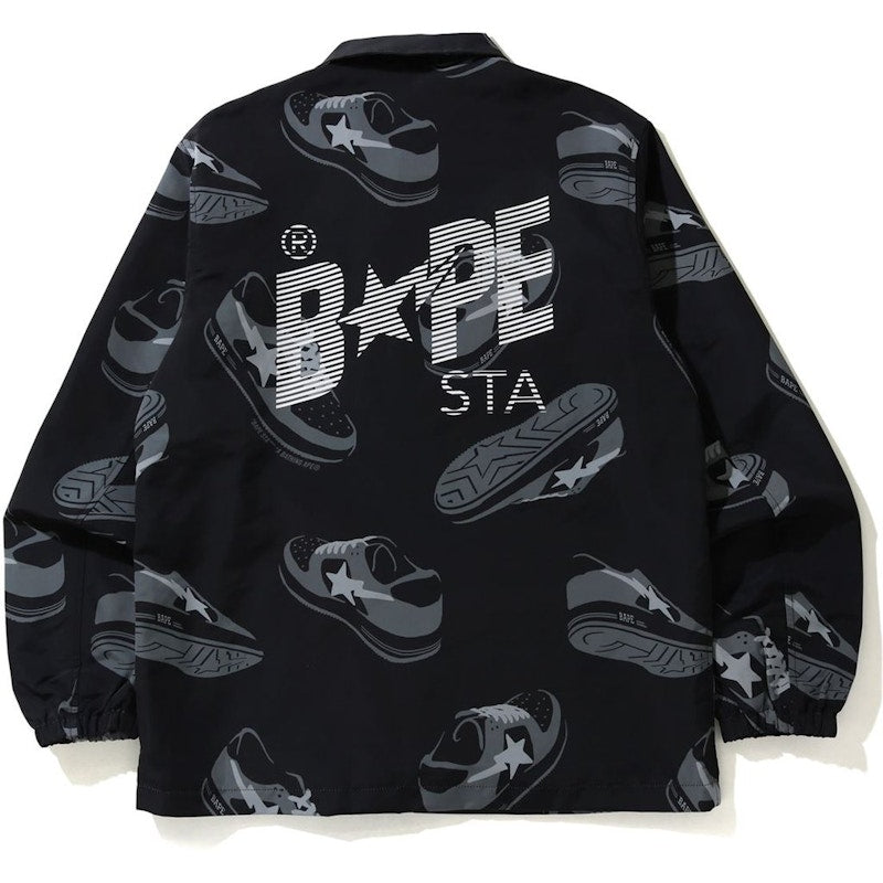 BAPE Random STA Coach Jacket Black