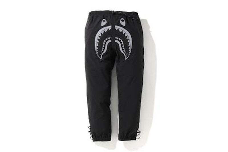 BAPE Reflective Shark 2Layer Pants Black