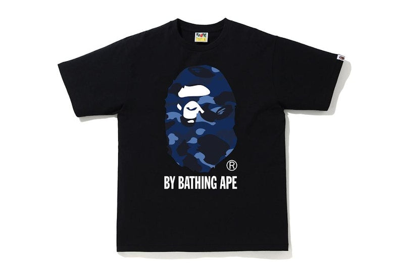 BAPE Reflector Color Camo By Bathing Tee Black/Blue