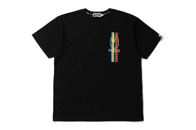 BAPE Relaxed Line Tee Black