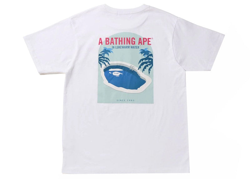 BAPE Resort Pool Tee White