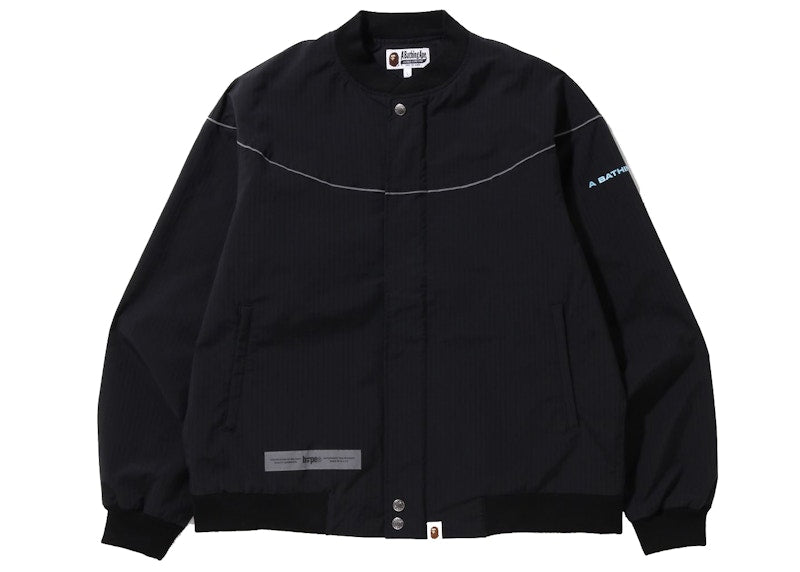 BAPE Rip Stop Loose Fit Jacket Black