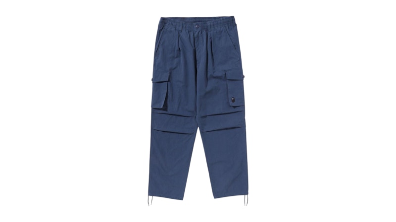 BAPE Ripstop 6 Pocket Relaxed Fit Pants Pants Navy