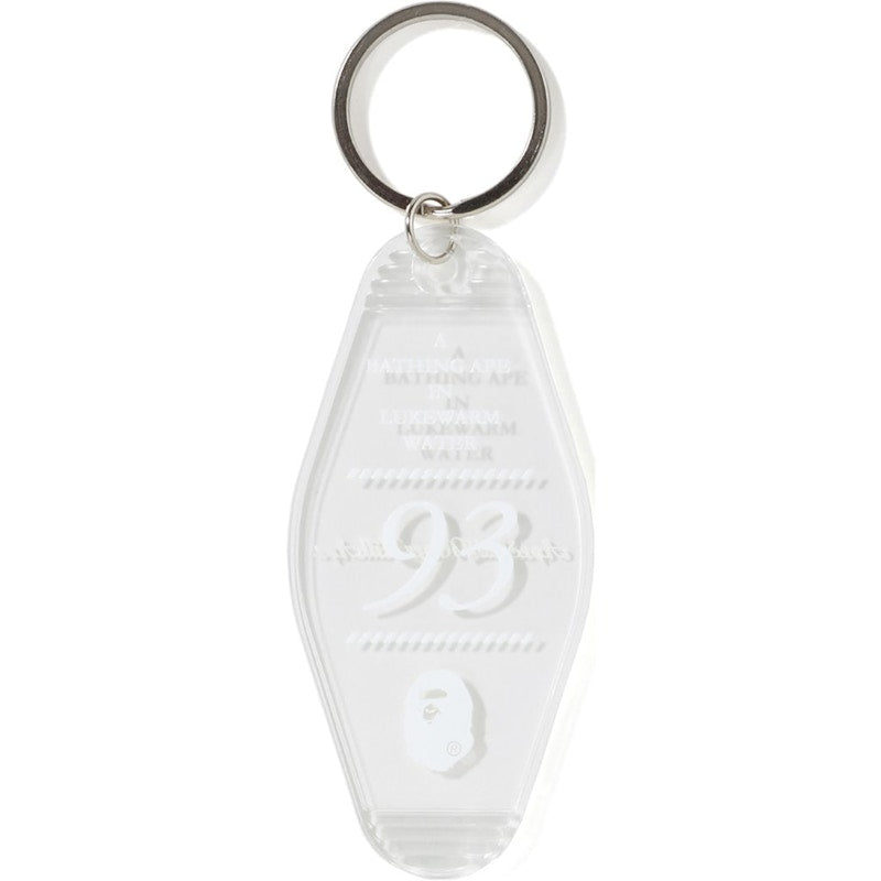 BAPE Room Keychain (SS19) Clear