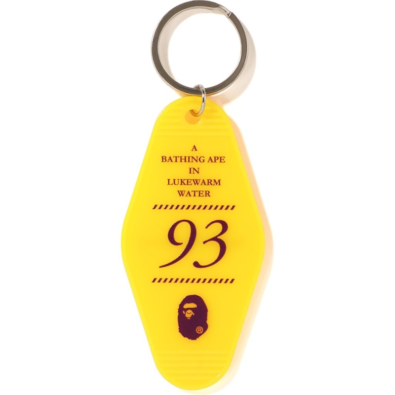 BAPE Room Keychain (SS19) Yellow