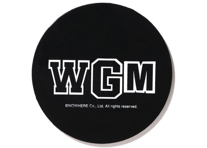 BAPE Rubber Coaster Black