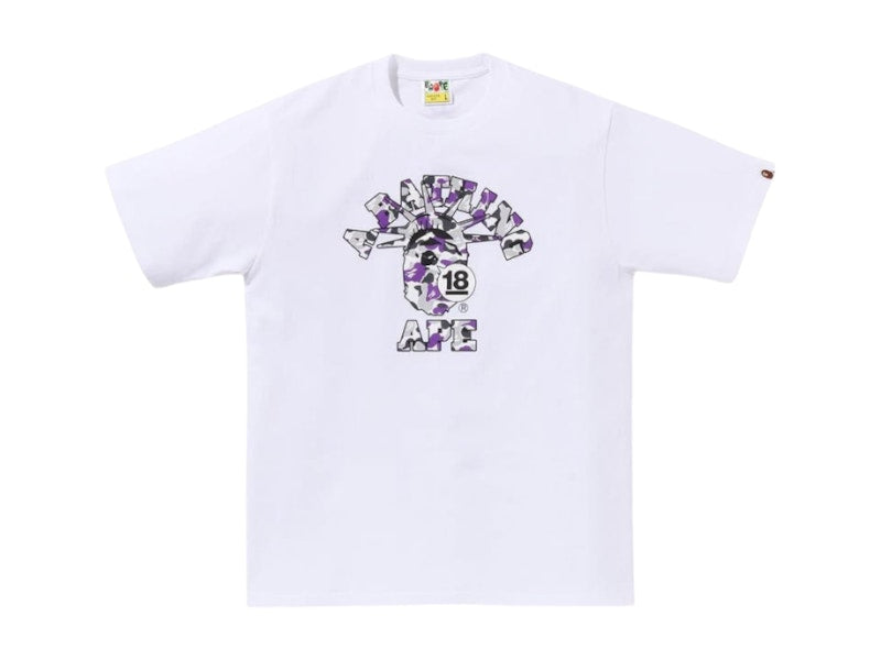 BAPE SOHO 18th Anniversary Logo Tee White