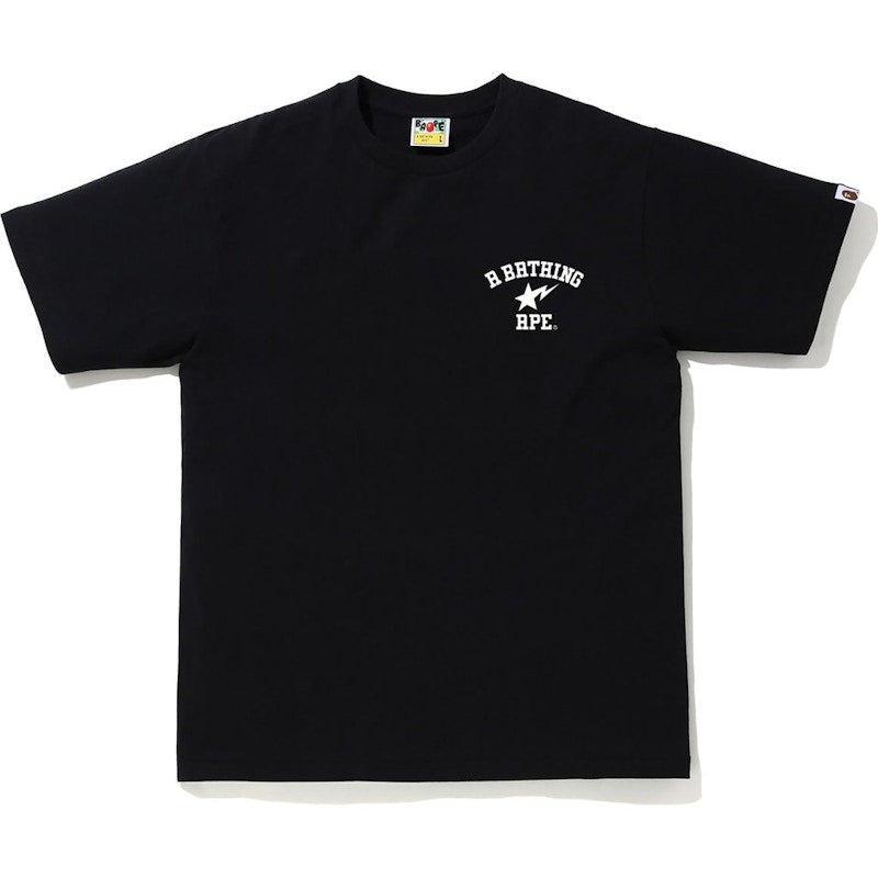 BAPE STA Pattern Tee (FW20) Black/Black