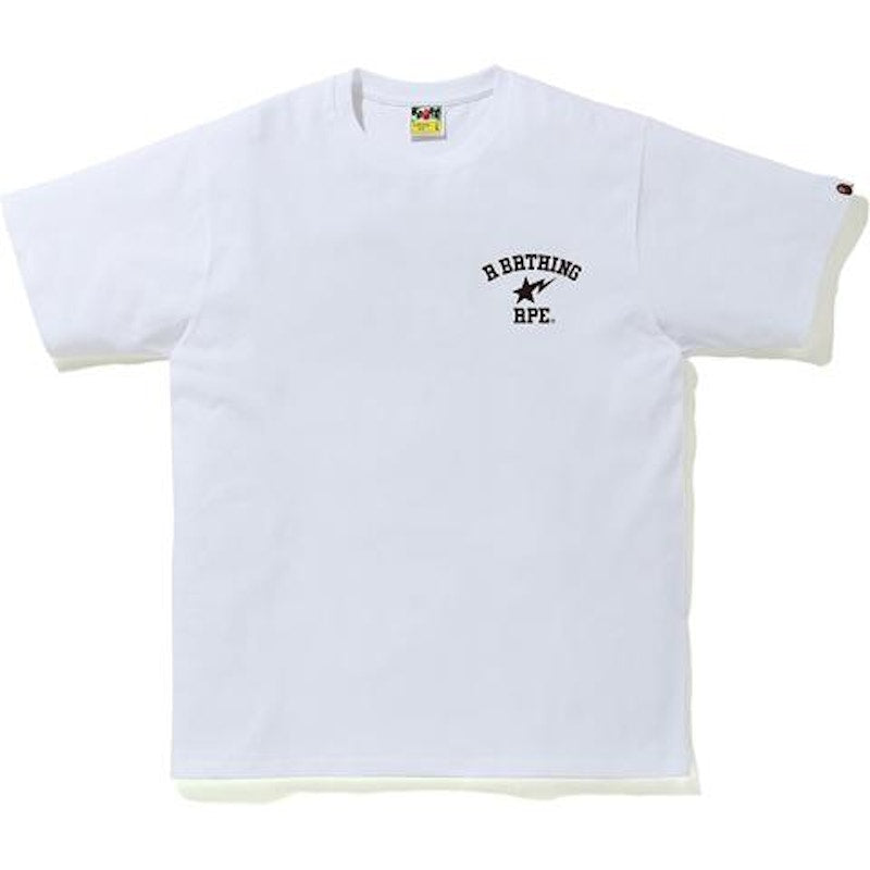 BAPE STA Pattern Tee (FW20) White/Black